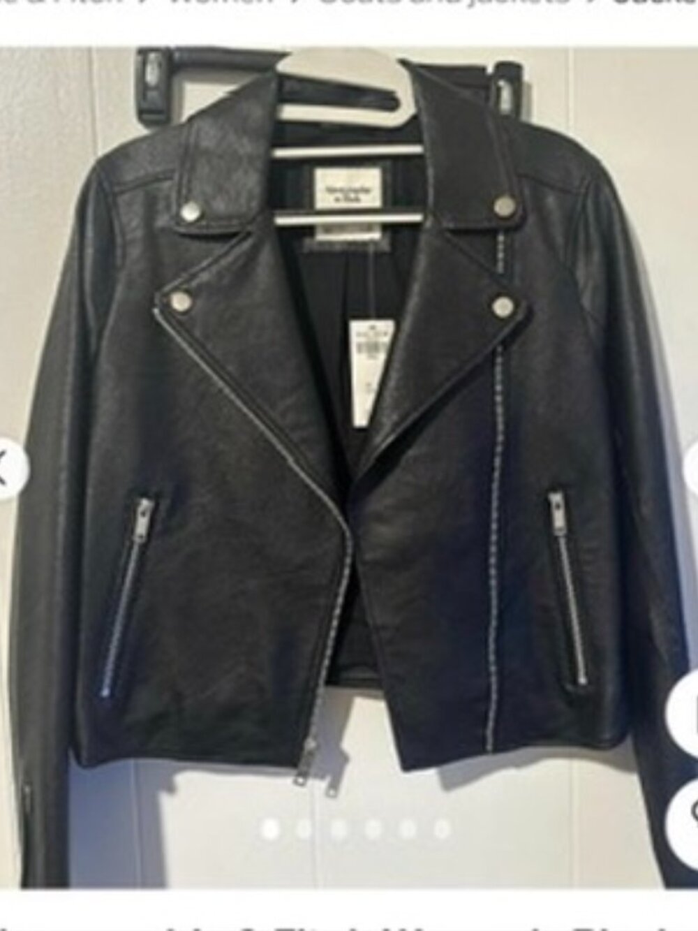 Abercrombie Leather Jacket